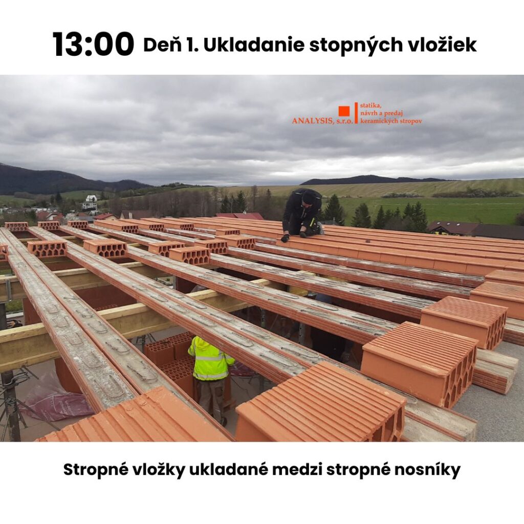 4. Ukladanie stropných vloziek